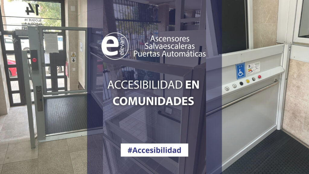 Accesibilidad en comunidades - elevan