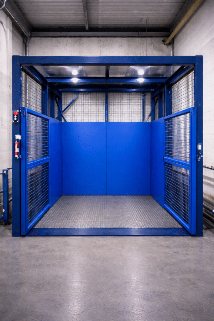 Montacargas industrial elevan
