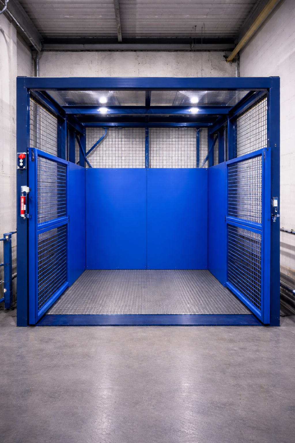 Montacargas industrial elevan