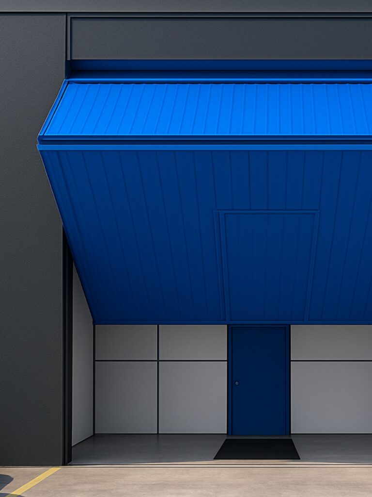 Puerta basculante industrial Elevan