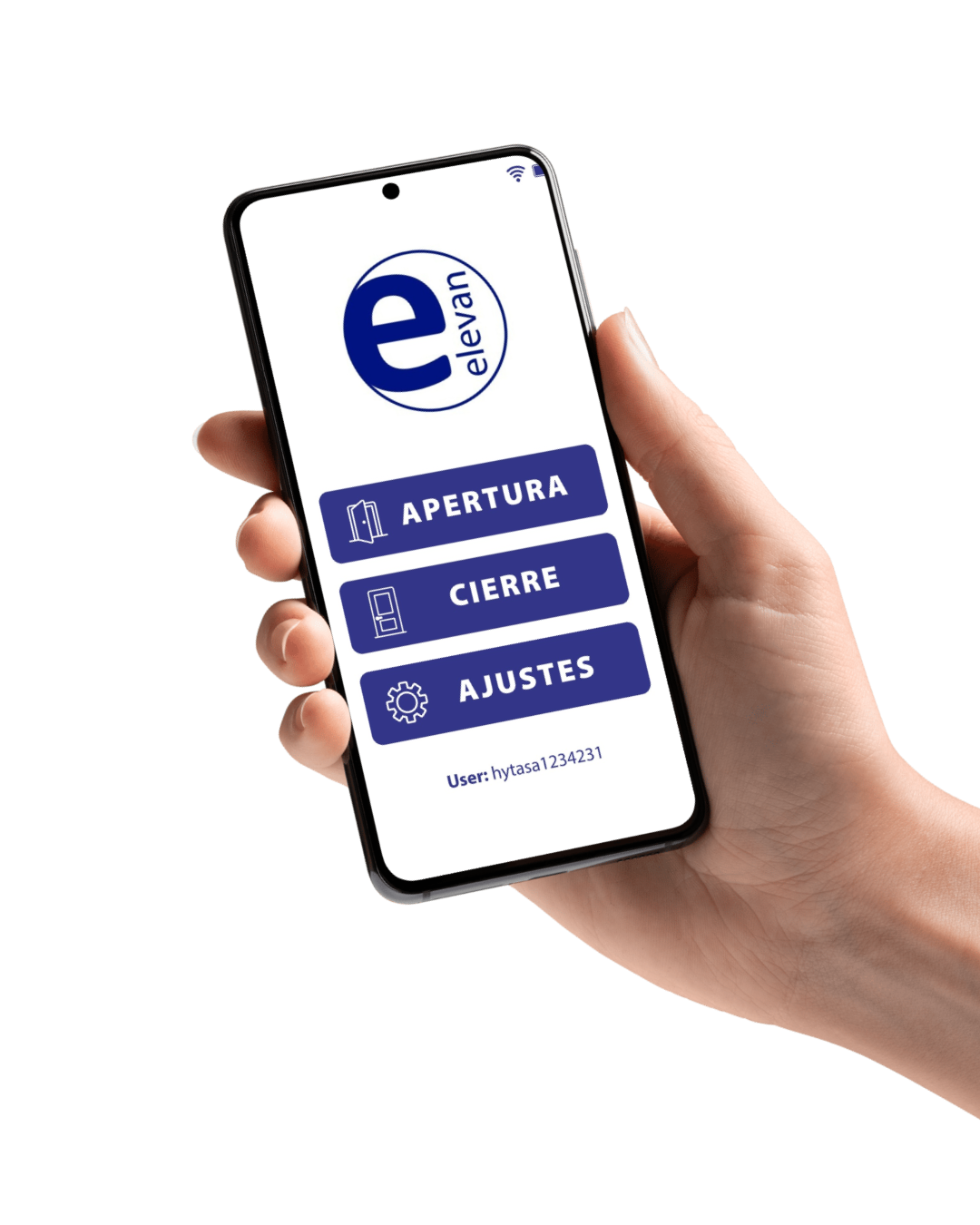 app elevan apertura de puertas