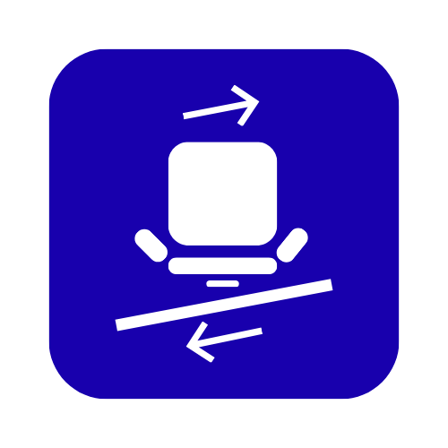 plataforma de accesibilidad rail curvo elevan