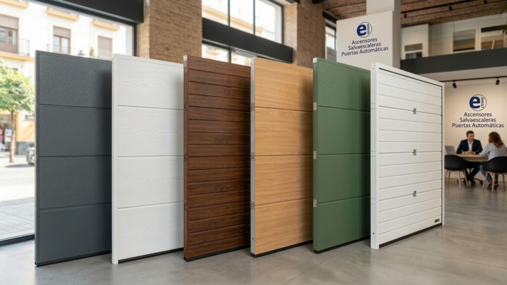 catalogo de puertas seccionales elevan
